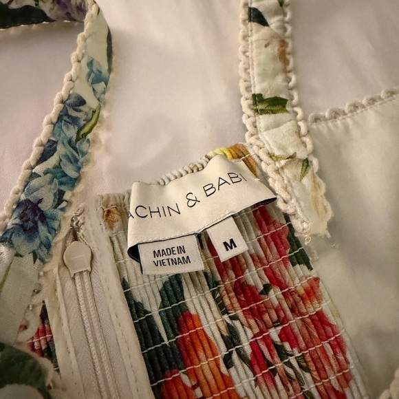 Sachin & Babi Samira Dress in Giorno Giardino Floral Print - Size Medium - Picture 5 of 8